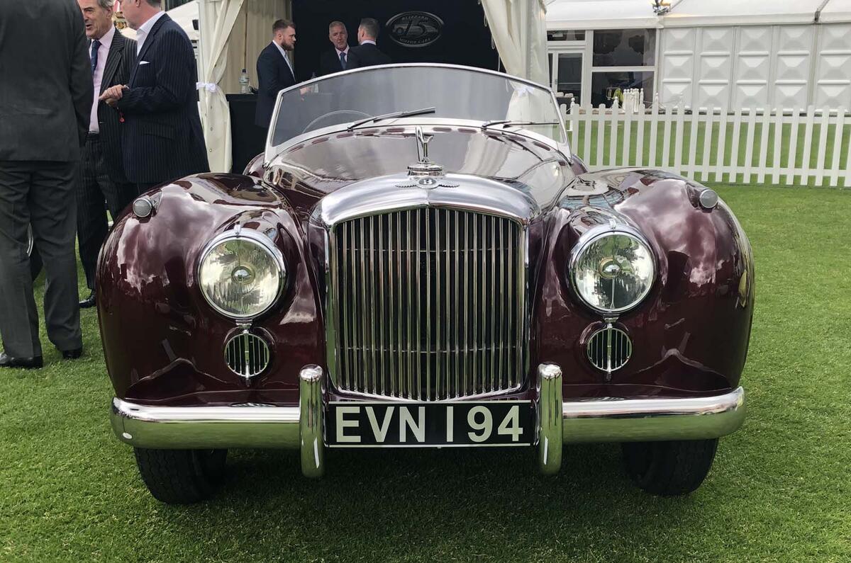 Bentley Blizzard roadster at London Concours 2019