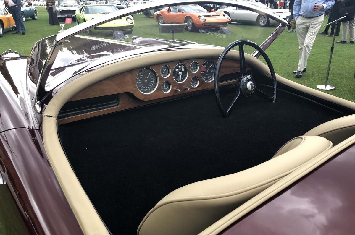 Bentley Blizzard roadster at London Concours 2019