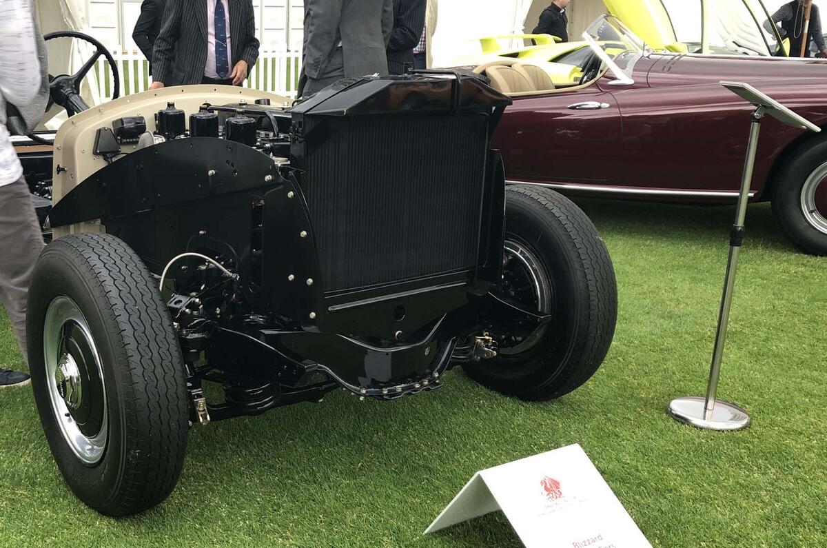 Bentley Blizzard roadster at London Concours 2019