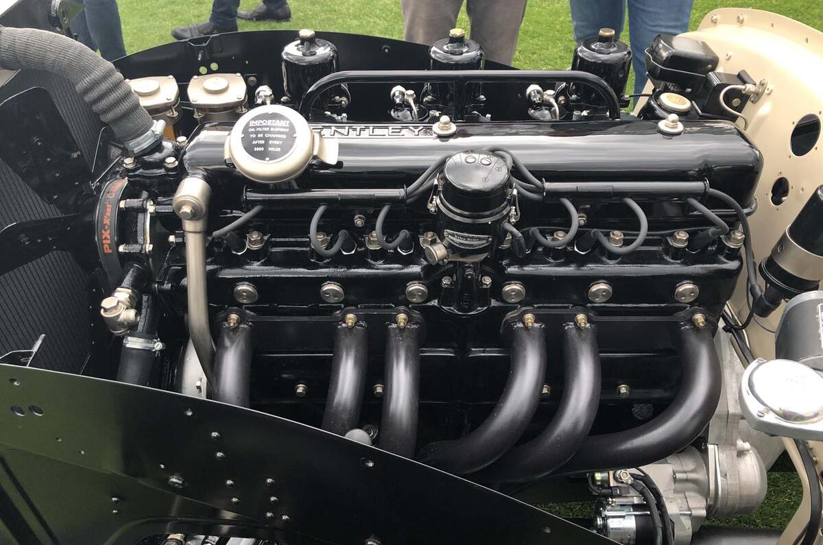 Bentley Blizzard roadster at London Concours 2019