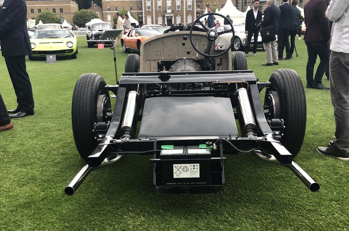 Bentley Blizzard roadster at London Concours 2019