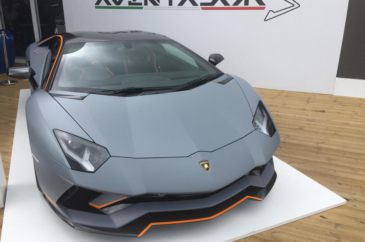 LAMBORGHINI AVENTADOR S: British customer has already bought the car