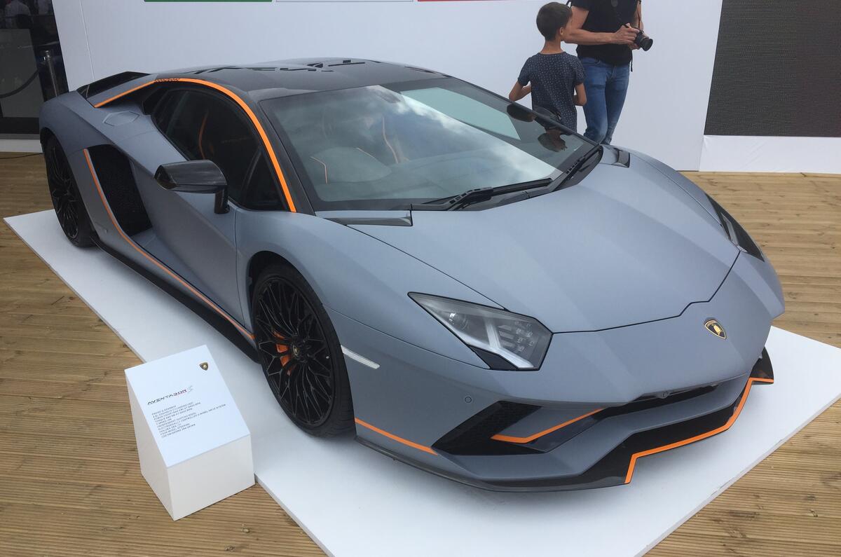 LAMBORGHINI AVENTADOR S: One-off will be on show until Sunday
