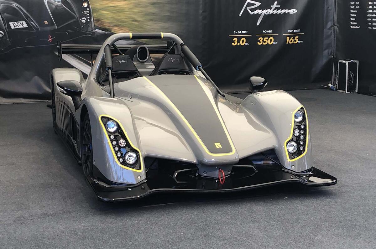 Radical Rapture unveiled at Goodwood Festival of Speed 2019