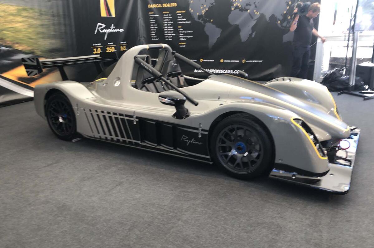Radical Rapture unveiled at Goodwood Festival of Speed 2019
