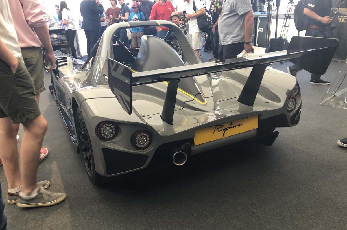 Radical Rapture unveiled at Goodwood Festival of Speed 2019