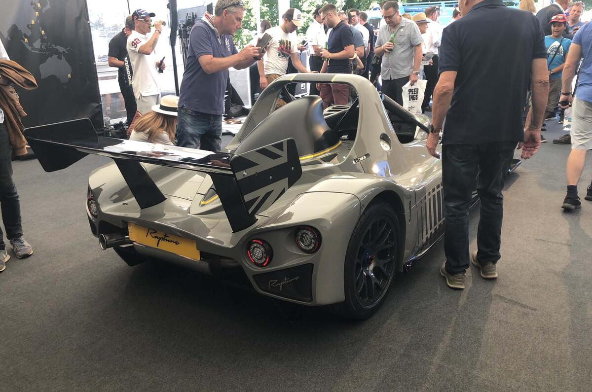 Radical Rapture unveiled at Goodwood Festival of Speed 2019
