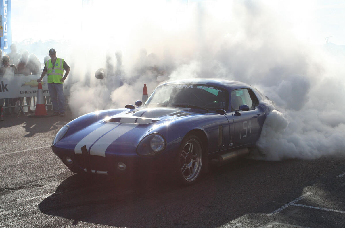 Shelby Daytona at Brighton seafront