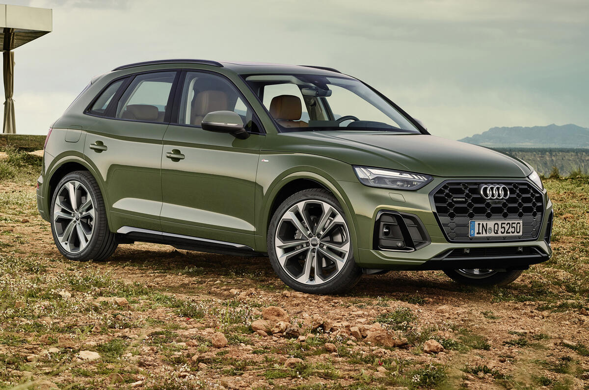 2020 Audi Q5 facelift - static front 2020 Audi Q5 facelift - static front