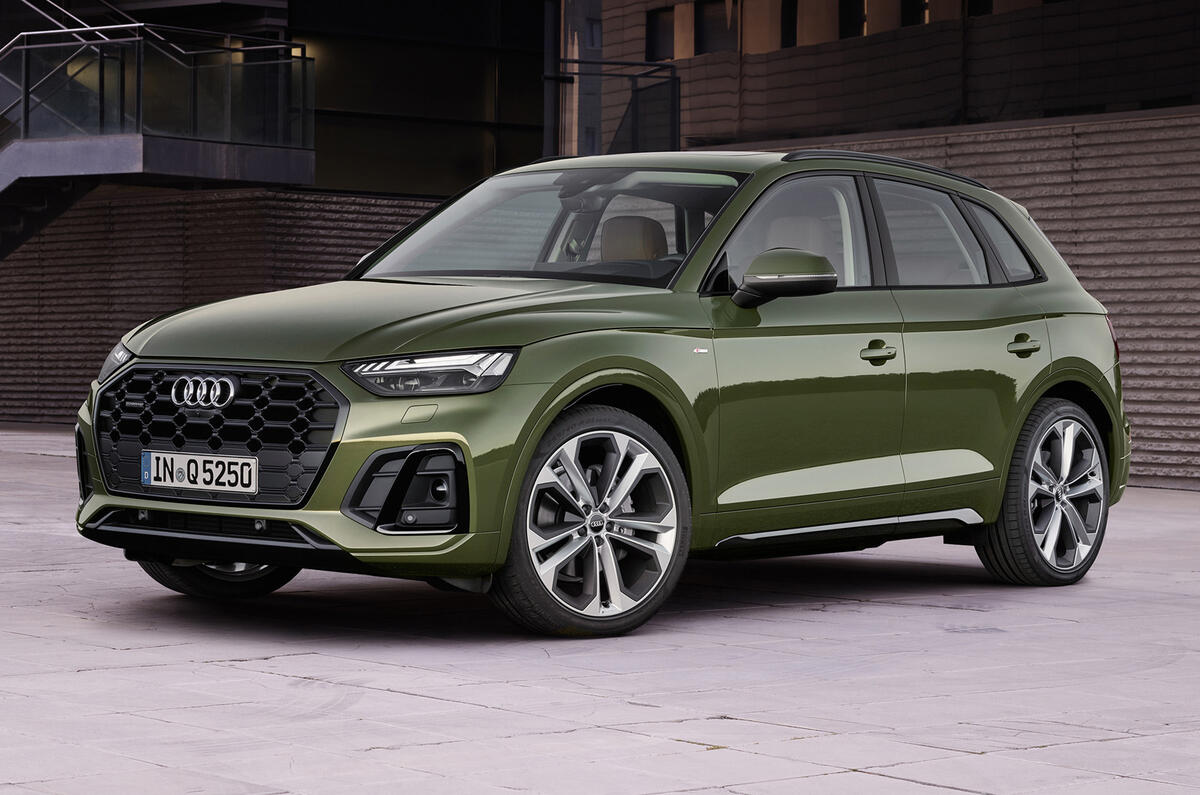 2020 Audi Q5 facelift - static front 2020 Audi Q5 facelift - static front
