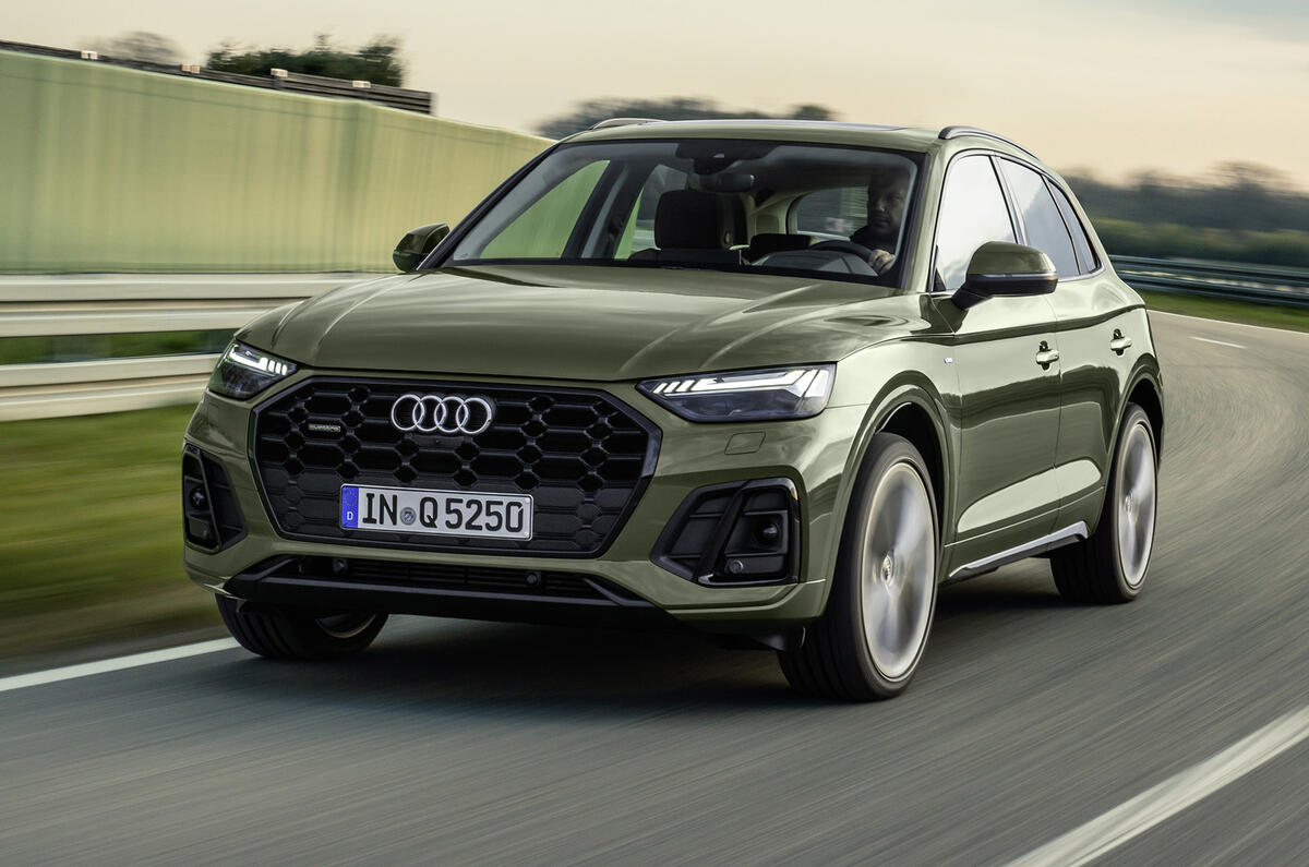 2020 Audi Q5 facelift - hero front