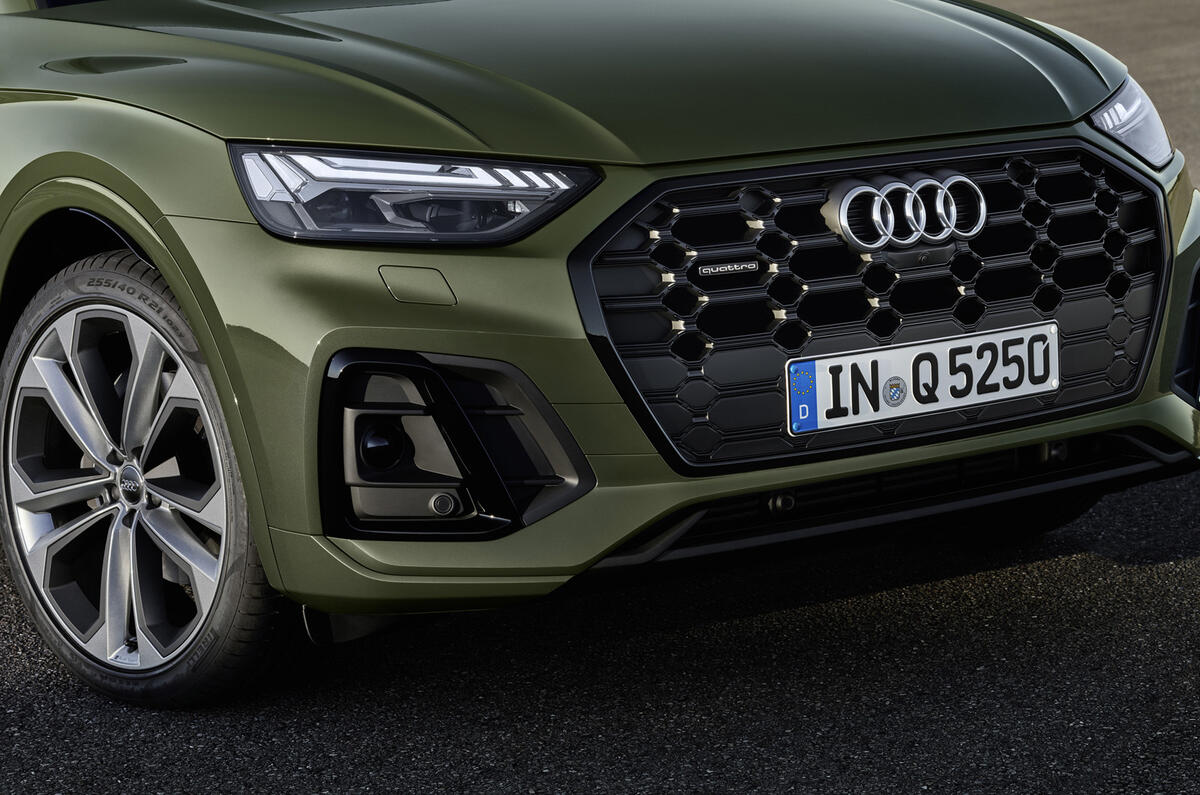 2020 Audi Q5 facelift - front grille 2020 Audi Q5 facelift - front grille