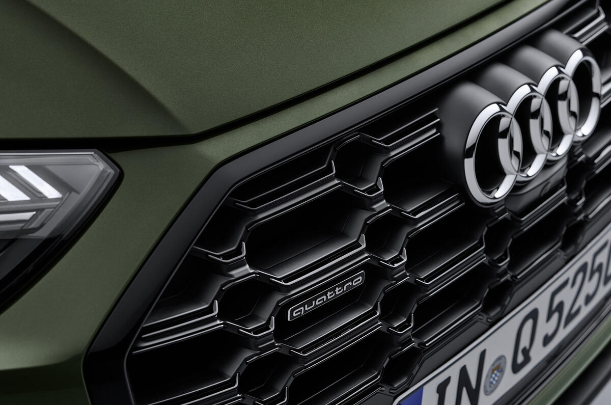 2020 Audi Q5 facelift - front detail 2020 Audi Q5 facelift - front detail
