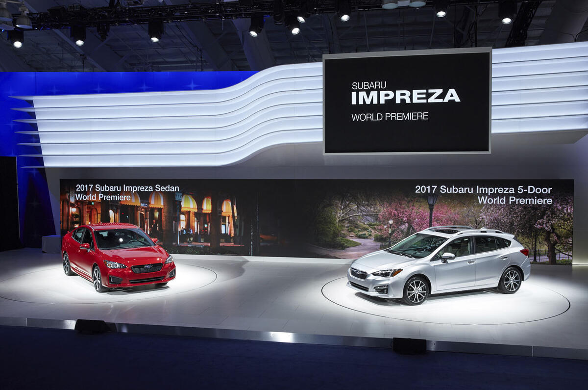 Subaru Impreza hatchback and saloon