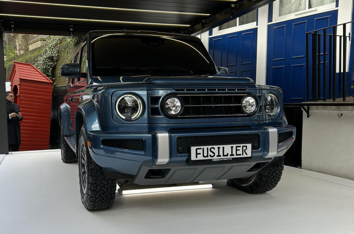 ineos fusilier reveal event in london 21