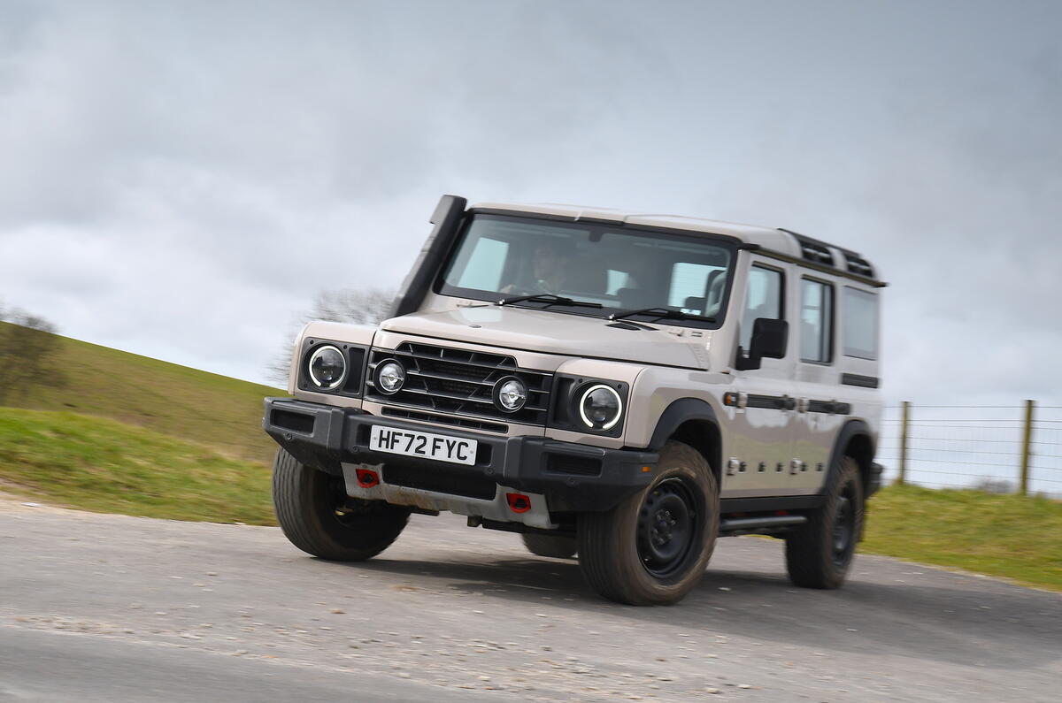 Ineos Grenadier in grey