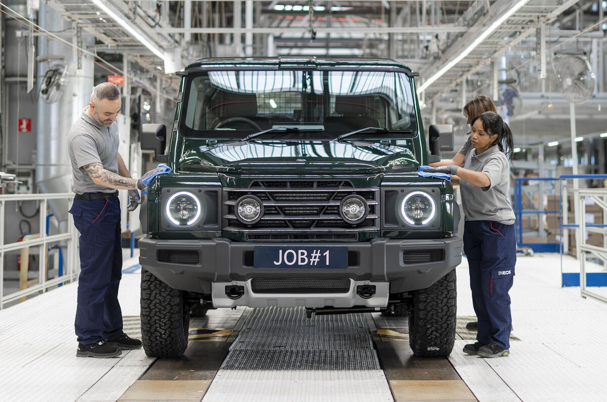 Ineos Grendadier front