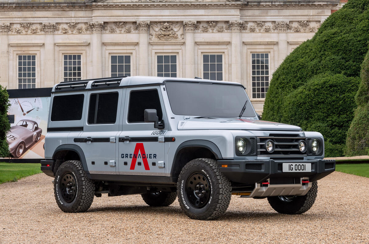 2021 Ineos Grenadier at Hampton Court - static
