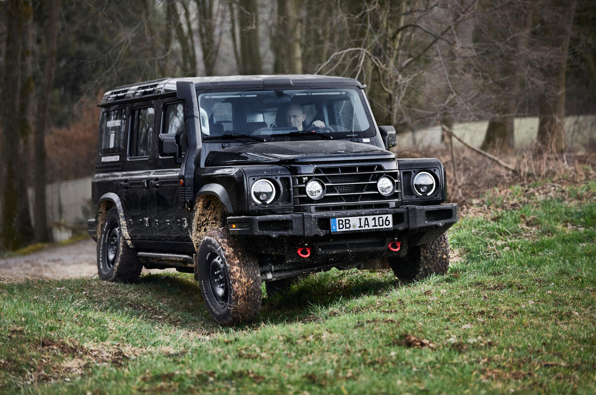 INEOS Grenadier   Off road Fr3Q   Axle articulation INEOS Grenadier   Off road Fr3Q   Axle articulation