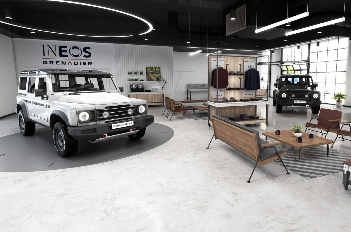 INEOS Grenadier   retail concept INEOS Grenadier   retail concept