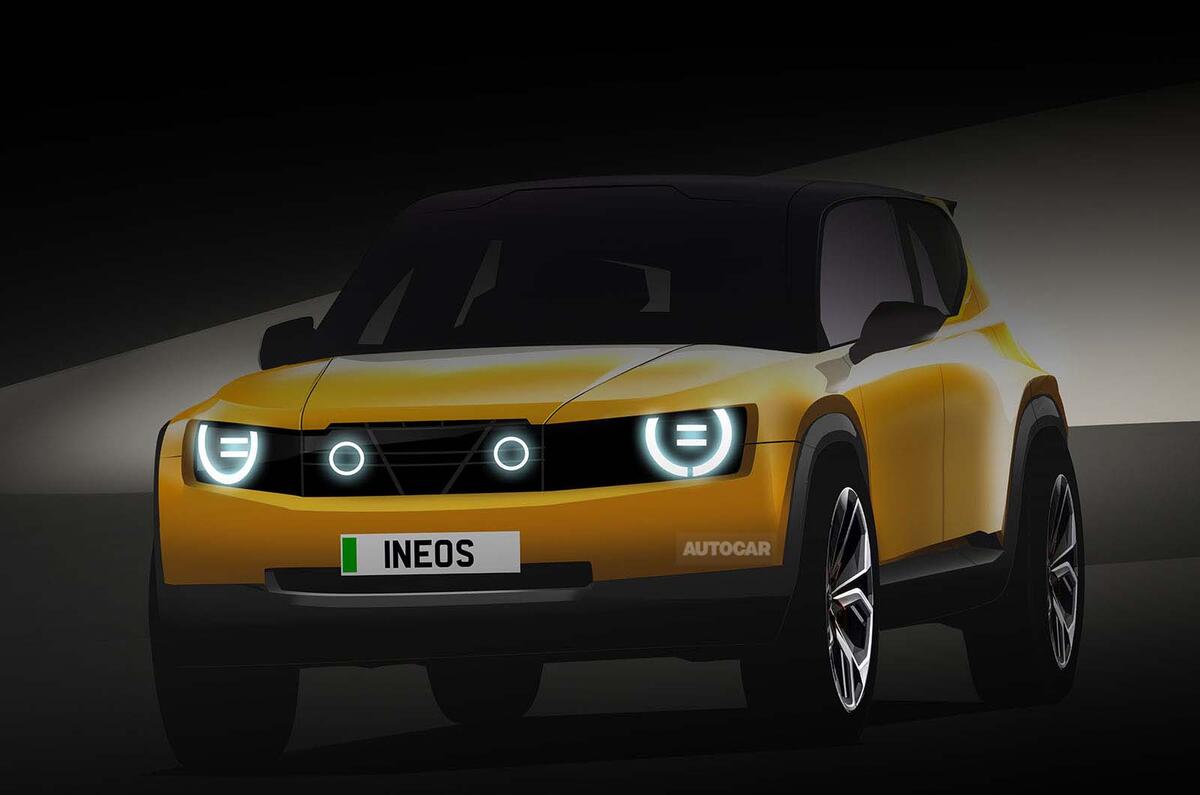 ineos urban suv sketch render 2023