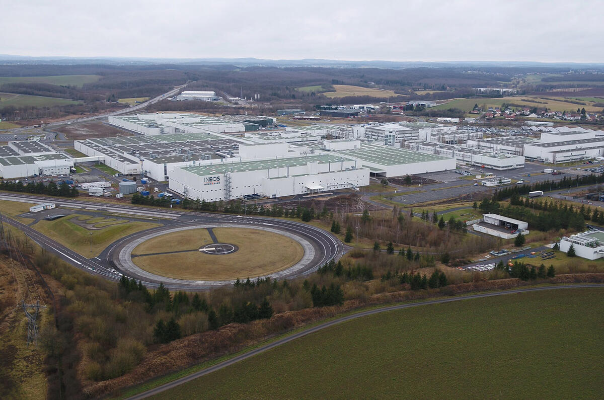 INEOSAutomotive Hambachfromabove