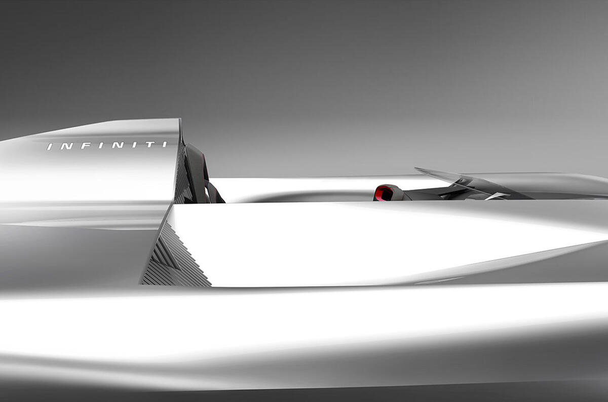 Infiniti shows more of single-seat electrified performance car