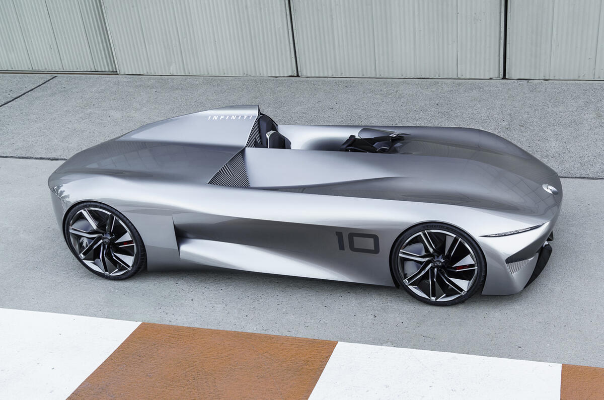 Infiniti Prototype 10 concept ushers in electrification from 2021