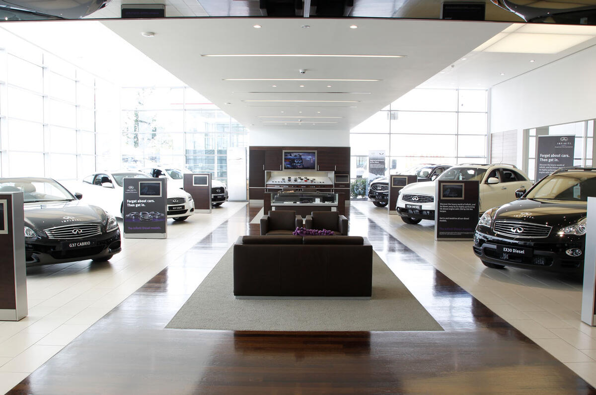 Infiniti slow UK sales