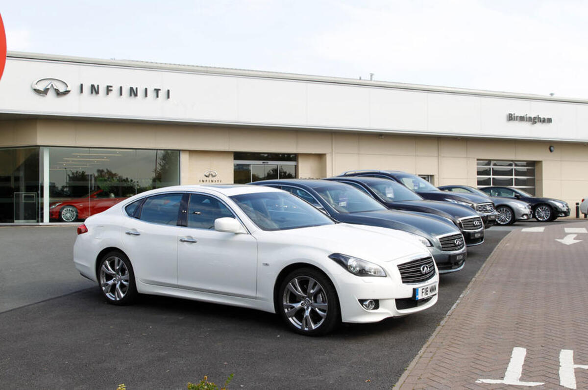 Infiniti UK dealer