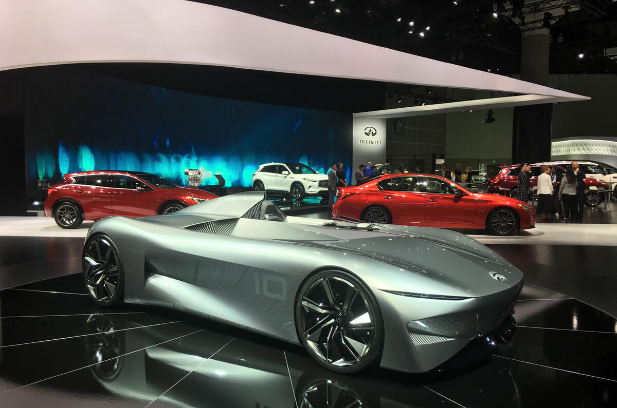Infiniti 10 Concept at LA motor show