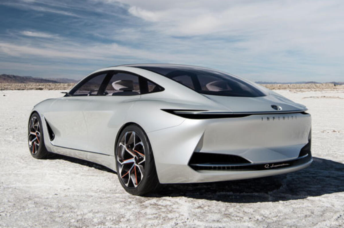Infiniti Q Inspiration concept shows dramatic new design direction