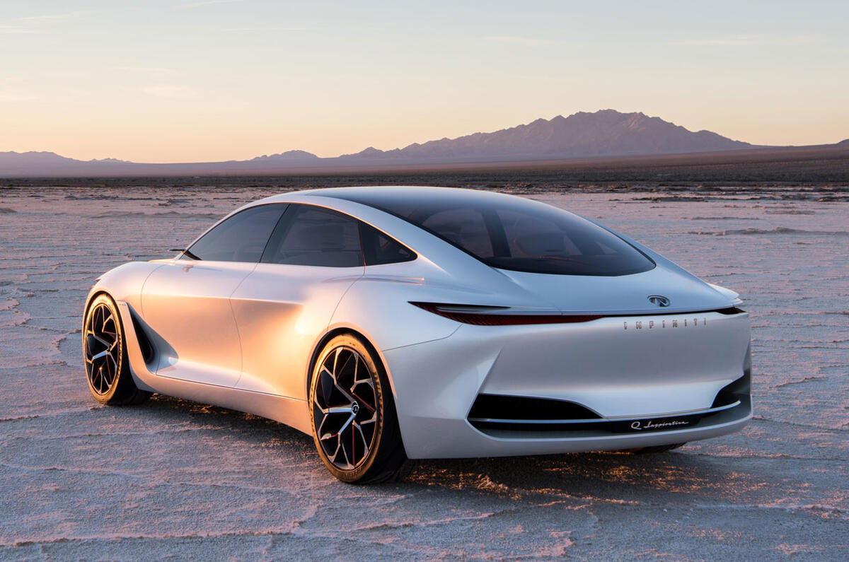 Infiniti Q Inspiration concept shows dramatic new design direction