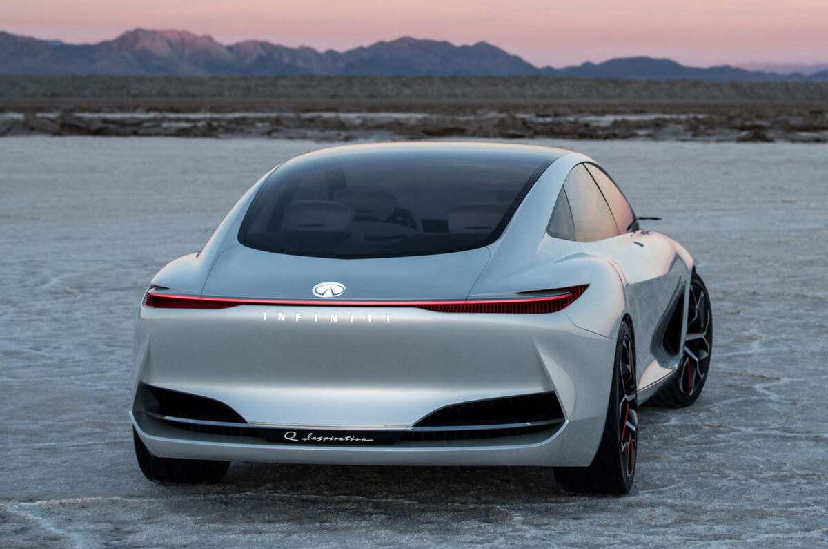 Infiniti Q Inspiration concept shows dramatic new design direction