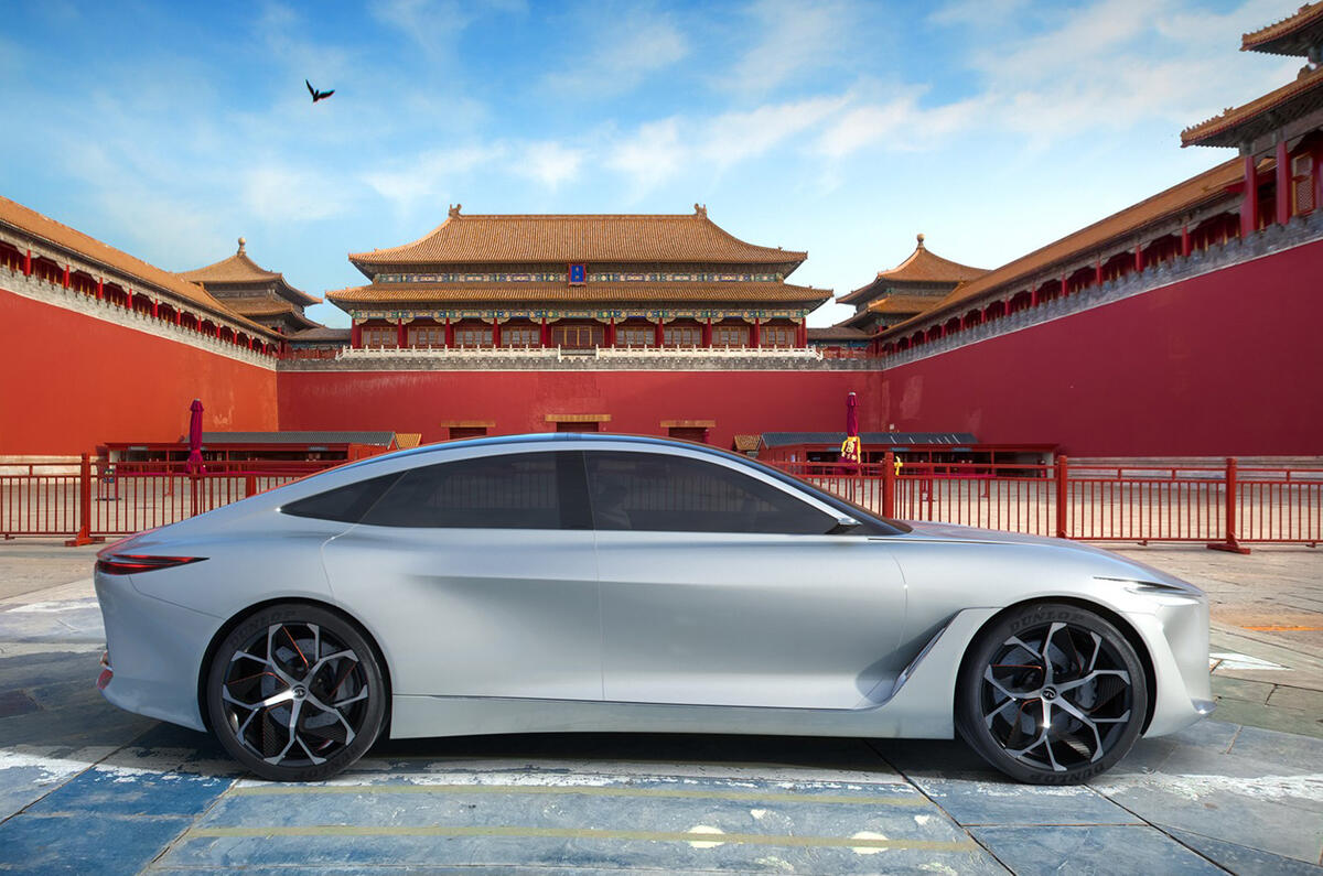 Infiniti Q Inspiration concept shows dramatic new design direction