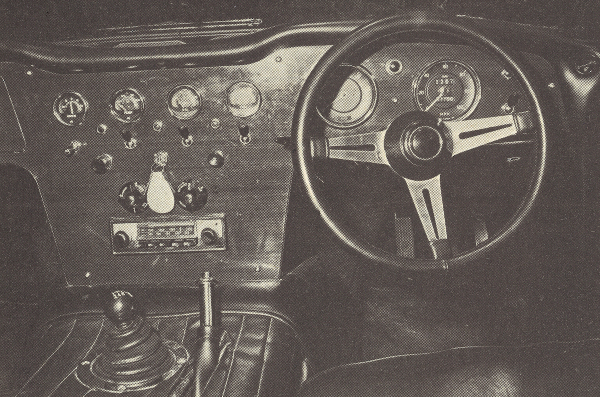 TVR Vixen's "snug" interior