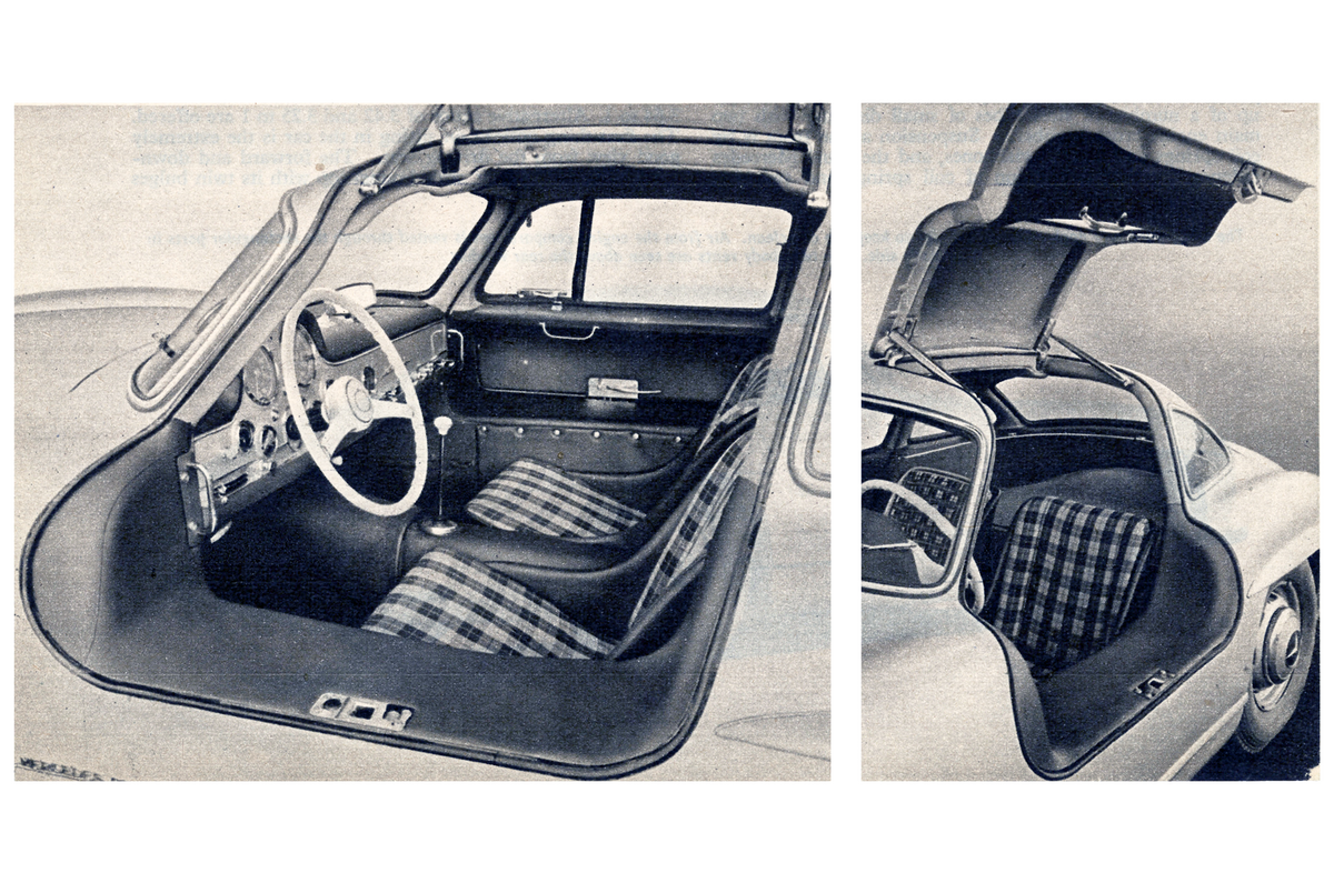 1955 Mercedes-Benz 300 SL interior