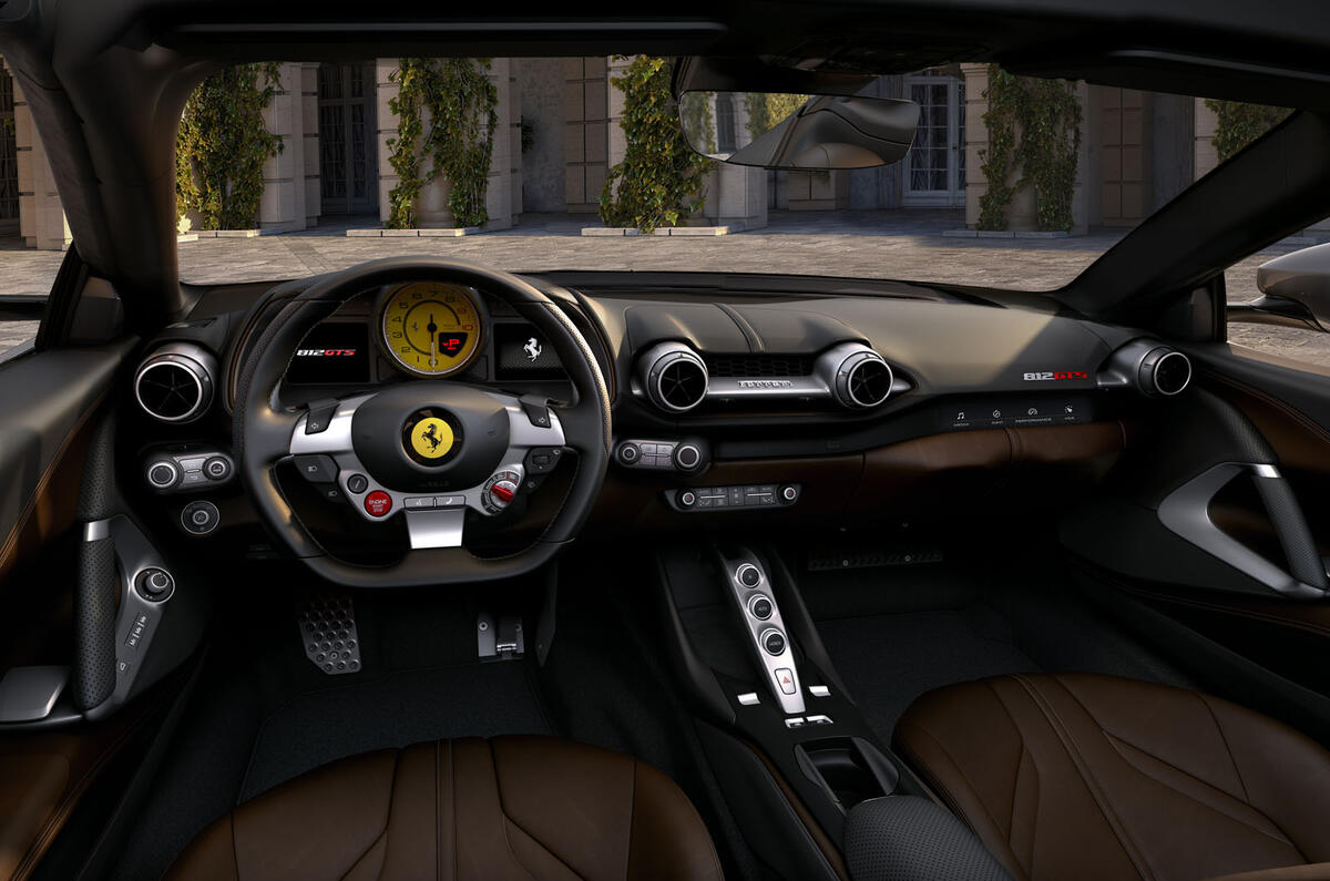 Ferrari 812 GTS - static interior