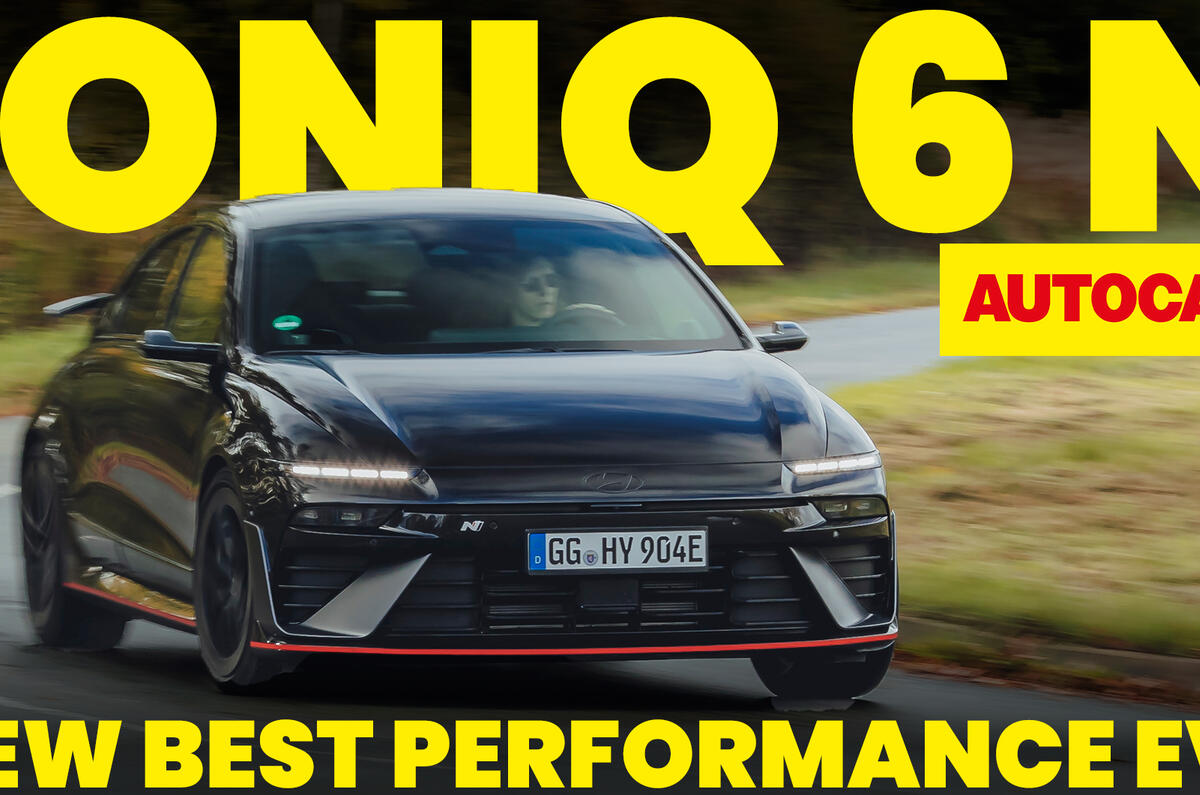 WATCH: 641bhp Hyundai Ioniq 6 N | The best new electric driver's car?