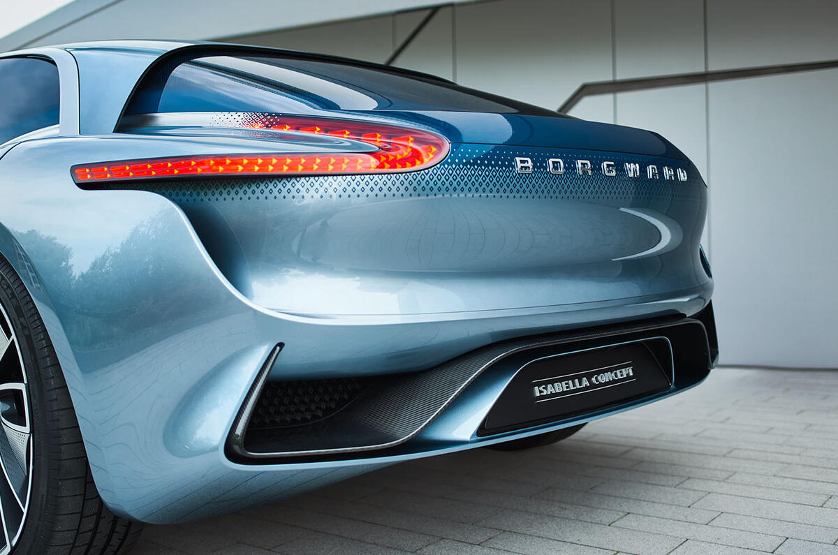 Borgward sports car concept previewed ahead of Frankfurt motor show