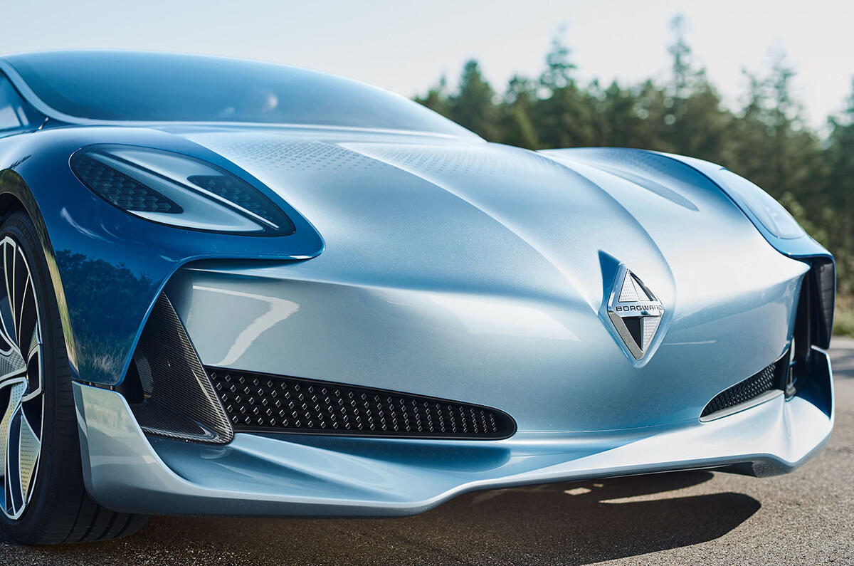 Borgward sports car concept previewed ahead of Frankfurt motor show