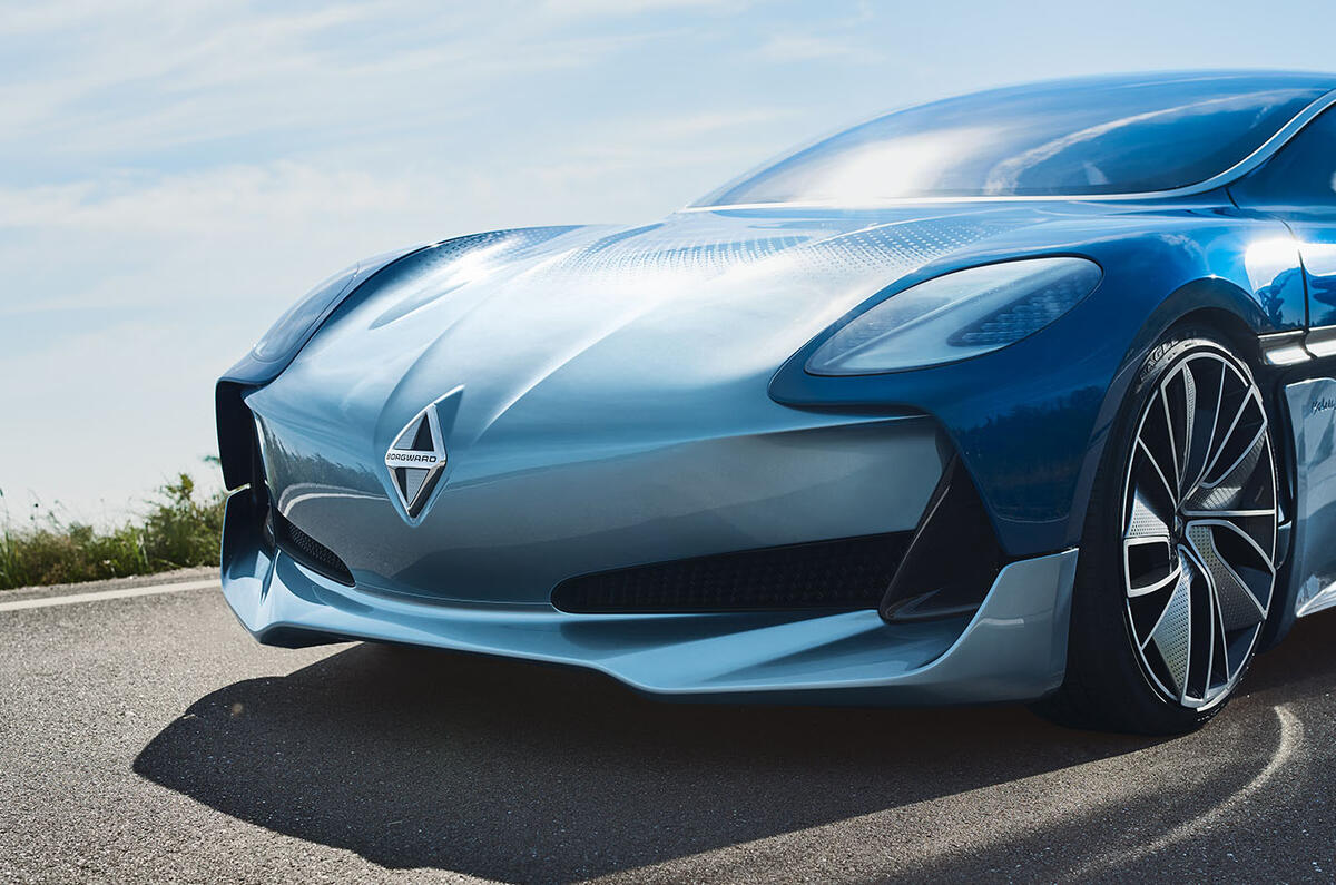 Borgward sports car concept previewed ahead of Frankfurt motor show