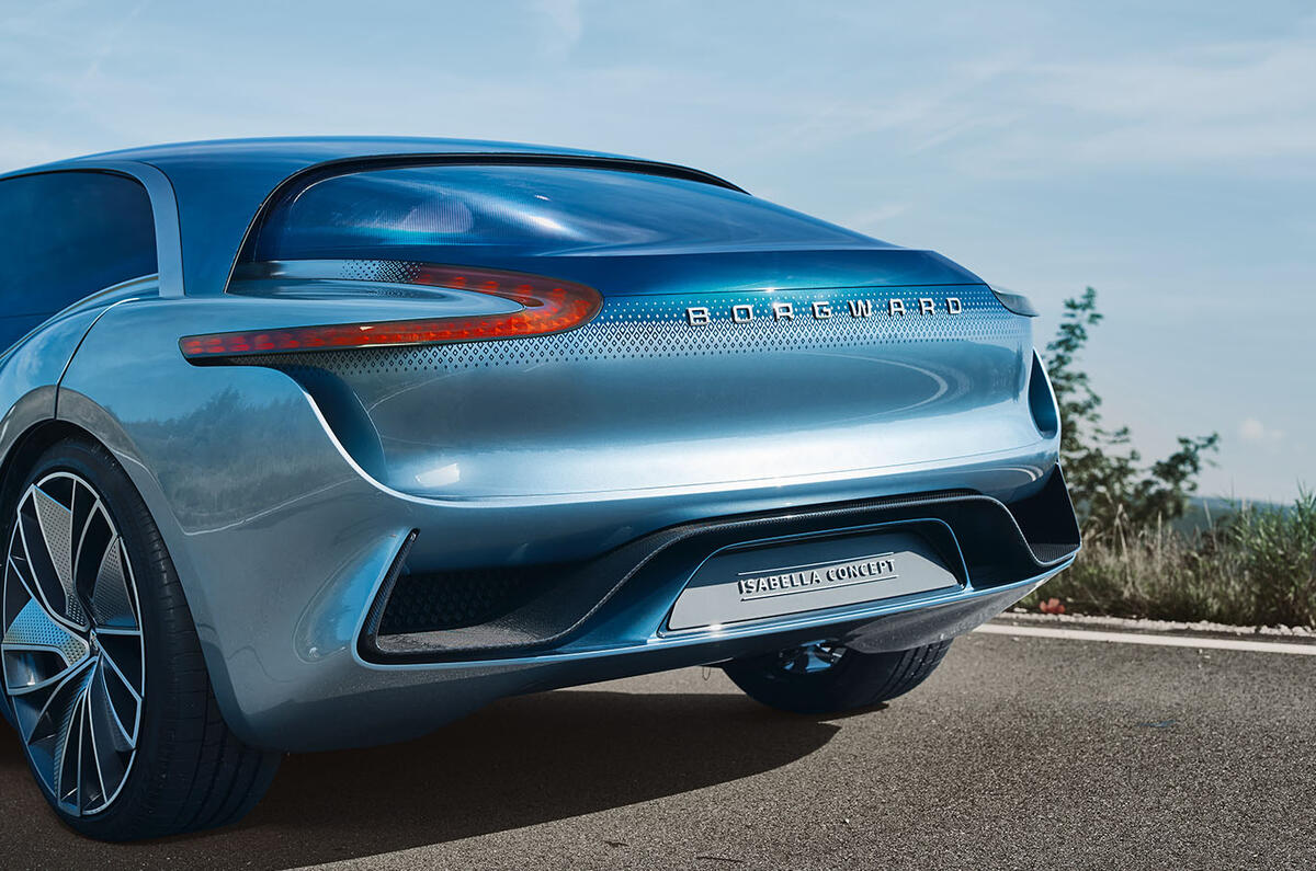 Borgward sports car concept previewed ahead of Frankfurt motor show