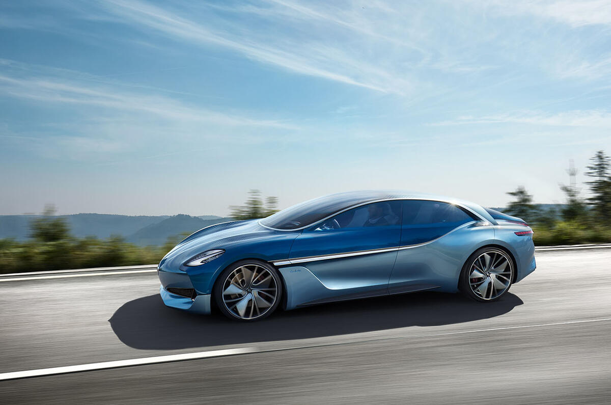 Borgward sports car concept previewed ahead of Frankfurt motor show