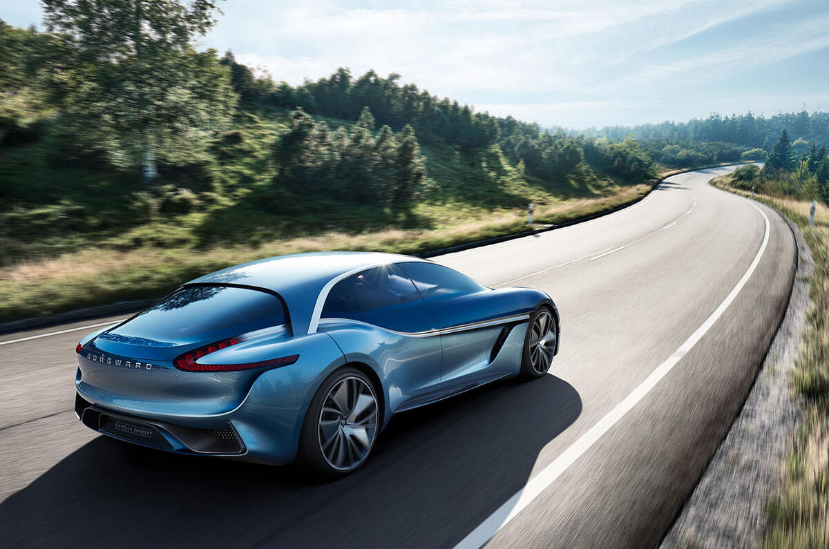 Borgward sports car concept previewed ahead of Frankfurt motor show