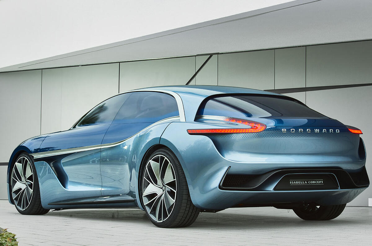 Borgward sports car concept previewed ahead of Frankfurt motor show