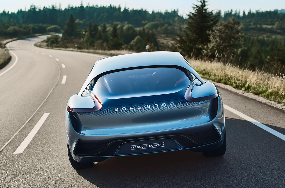 Borgward sports car concept previewed ahead of Frankfurt motor show