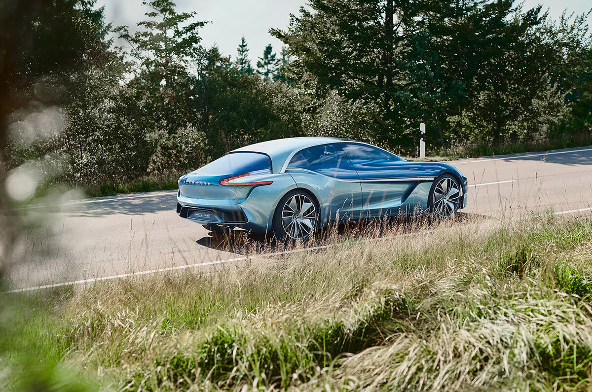 Borgward sports car concept previewed ahead of Frankfurt motor show