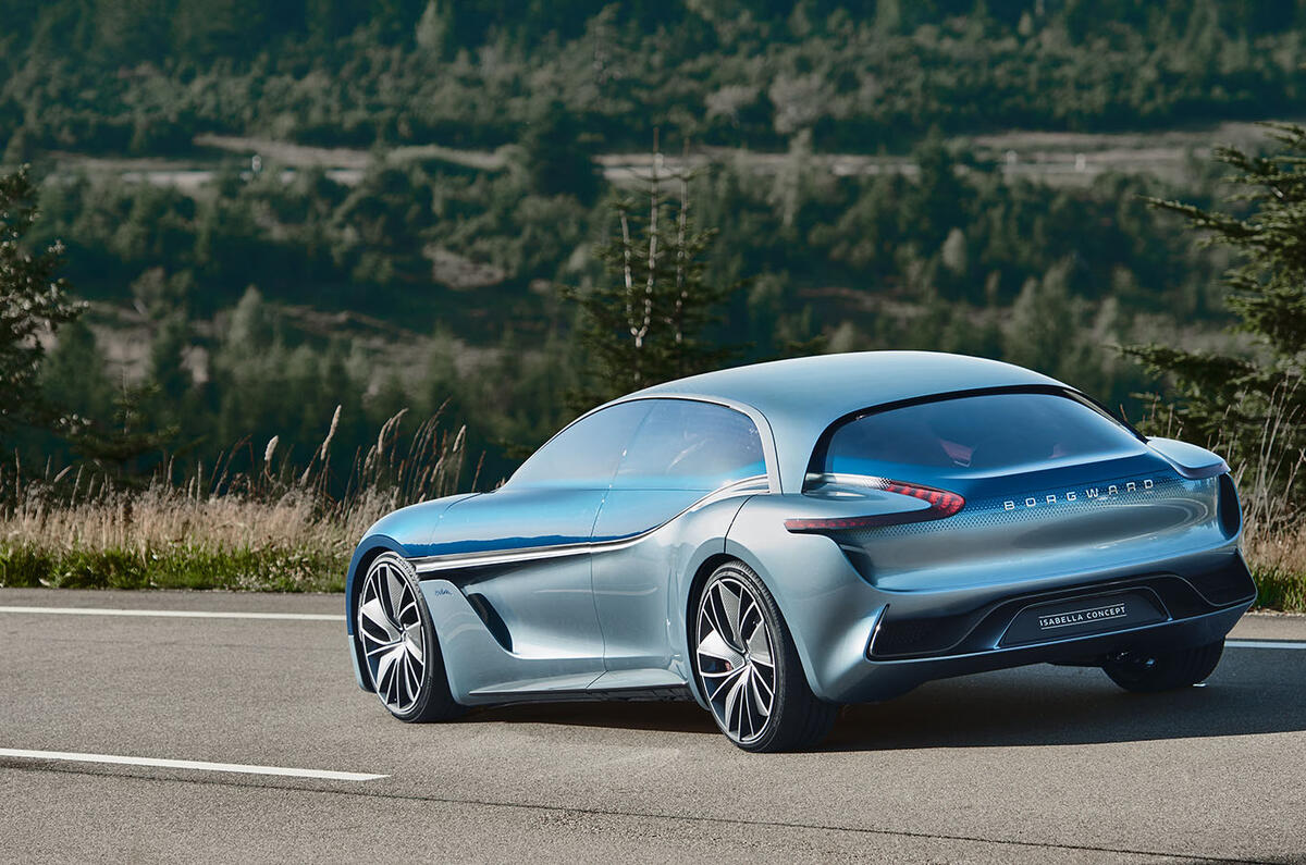Borgward sports car concept previewed ahead of Frankfurt motor show