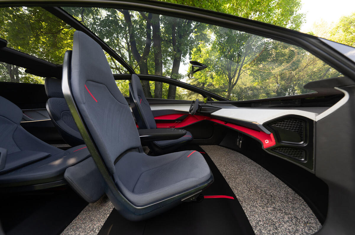 Italdesign Quintessenza interior Italdesign Quintessenza interior